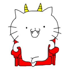 [LINEスタンプ] ねこのこーたろうとねこまおう