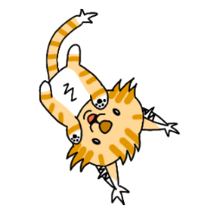 [LINEスタンプ] 子猫のビーくん