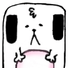 [LINEスタンプ] しかくいぬのスタンプ（敬語）