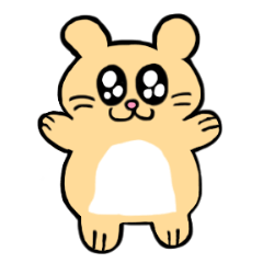 [LINEスタンプ] ハムちゃんたちのデイリーライフ