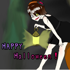 [LINEスタンプ] ハロウィンモンスターチルドレン