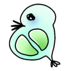 [LINEスタンプ] ミジンコちゃん！