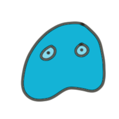 [LINEスタンプ] みずたまりの妖怪