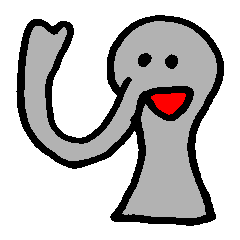 [LINEスタンプ] 耳のないゾウ2