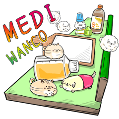 [LINEスタンプ] 癒し系 メディわんこスタンプ