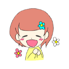 [LINEスタンプ] のほほん女の子