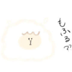 [LINEスタンプ] 羊とアルパカ。