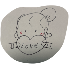 [LINEスタンプ] 実用的！絵柄スタンプ【おおざっぱチャン】