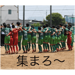 [LINEスタンプ] 北高サッカー部