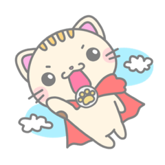 [LINEスタンプ] 今日も元気なネコちゃん