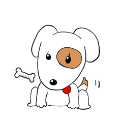 [LINEスタンプ] おバカな犬