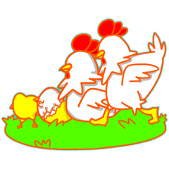 [LINEスタンプ] 絵柄が安定しない糞絵スタンプ