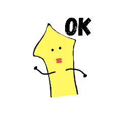 [LINEスタンプ] 角が取れたプラナリアさん