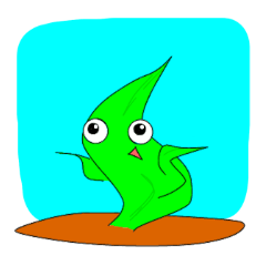 [LINEスタンプ] ワカメとナスと私