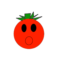 [LINEスタンプ] トマトと誰かさん