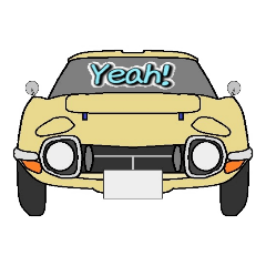 [LINEスタンプ] オールドカー