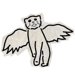 [LINEスタンプ] ネコとトリ ep4