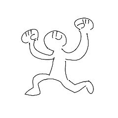[LINEスタンプ] なんかつよそうなヤツ