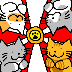 [LINEスタンプ] 猫達のメッセージ