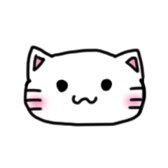 [LINEスタンプ] 白猫のゆる敬語スタンプ