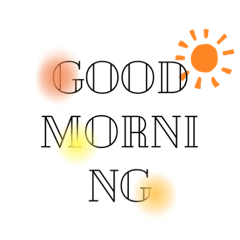 [LINEスタンプ] 挨拶スタンプ英語version