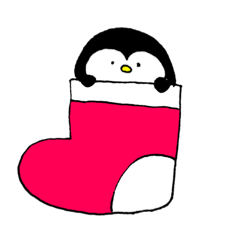 [LINEスタンプ] ゆるっとぺんぎんの冬