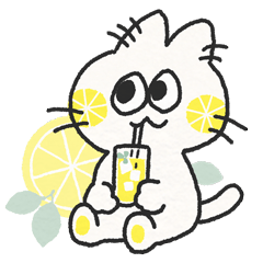 [LINEスタンプ] レモンほっぺのリモーネちゃん1の画像（メイン）