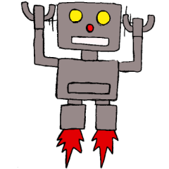 [LINEスタンプ] ハローロボット