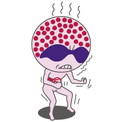 [LINEスタンプ] 動く好酸球くん