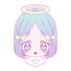 [LINEスタンプ] 癒しの天使ちゃん1