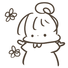 [LINEスタンプ] だんご ちゃん