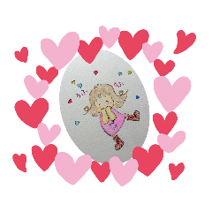 [LINEスタンプ] monのhappy