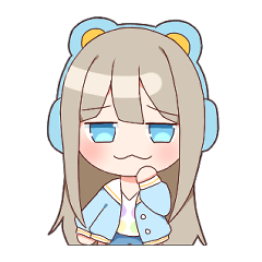 [LINEスタンプ] ゴロゴロ、クマヘッドセット！