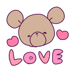 [LINEスタンプ] ふにゃふわくまち4