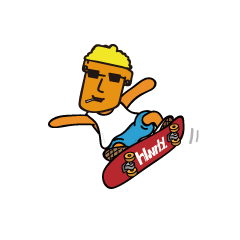[LINEスタンプ] ジョニー君の1日