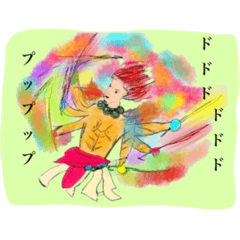 [LINEスタンプ] ドドドド