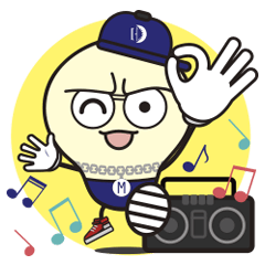 [LINEスタンプ] やんちゃなミライトくん