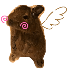 [LINEスタンプ] デグーのるーとろ