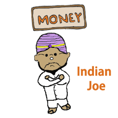 [LINEスタンプ] Indian Joeの画像（メイン）