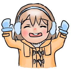 [LINEスタンプ] 冬のりんたまん