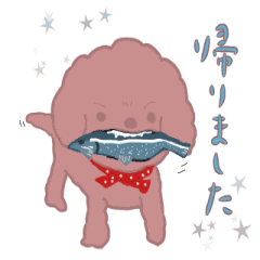 [LINEスタンプ] トイプードルの冬