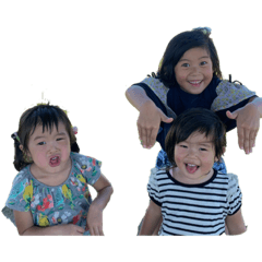 [LINEスタンプ] 能天気なこどもたち！の画像（メイン）
