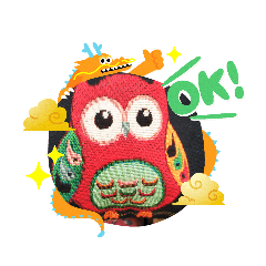 [LINEスタンプ] フクロウいっぱい2**