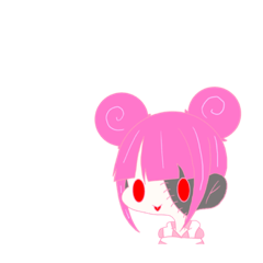 [LINEスタンプ] めっちゃ縫ってる子3