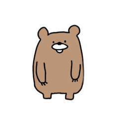 [LINEスタンプ] くま♪ゆるかわいい