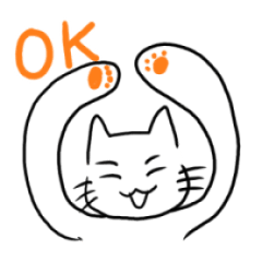 [LINEスタンプ] 手軽にお返事！日常系みほねこスタンプ