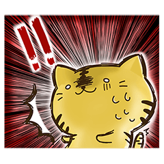 [LINEスタンプ] とらねこ じにゃんスタンプ