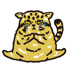 [LINEスタンプ] もふもふマヌルねこ 02